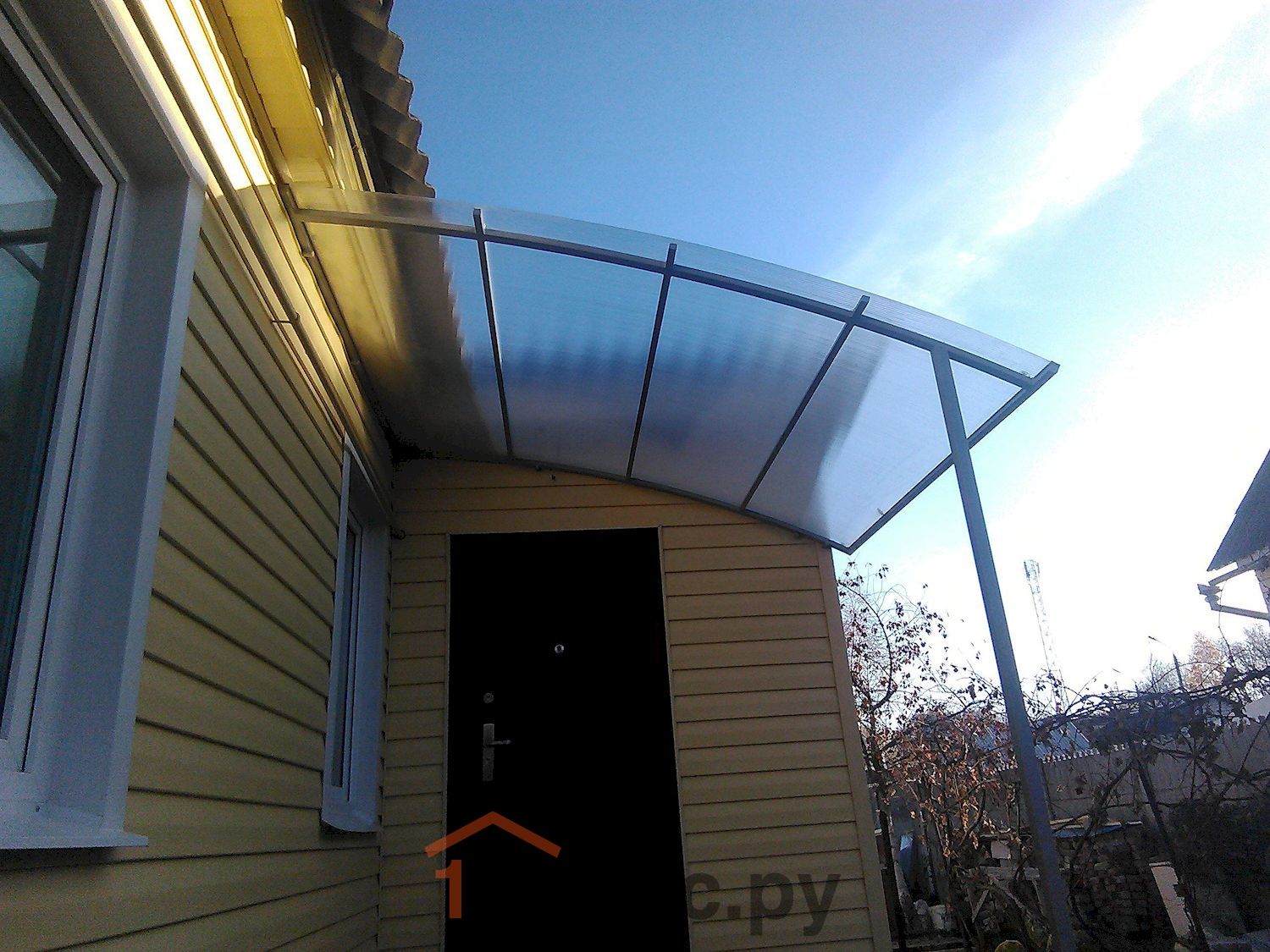 Козырек прямой